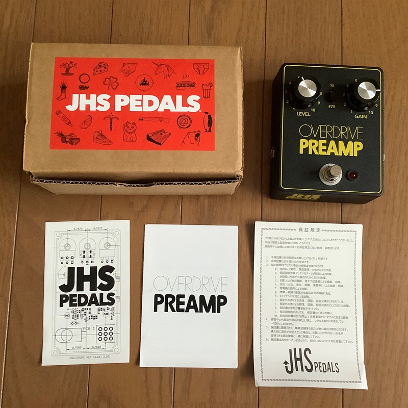 JHS Pedals OVERDRIVE PREAMPの画像